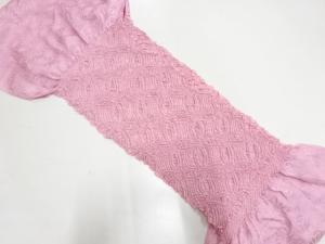 正絹　絞り　帯揚げ